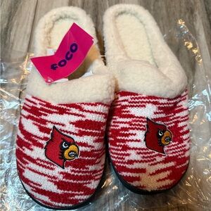Women's FOCO Tampa Bay Buccaneers NFL Slippers Slip On House Shoes Size XL 11/12